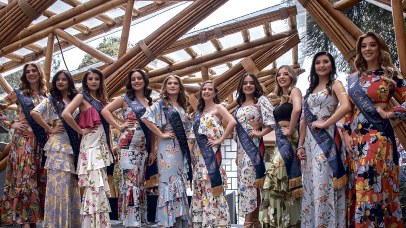 10 candidatas a Reina de San Francisco de Quito