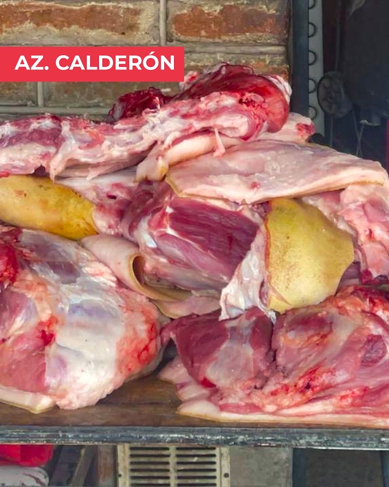 Tres mataderos clausurados y más de 3.200 libras de carne incautadas en Quito. Imagen: AMC