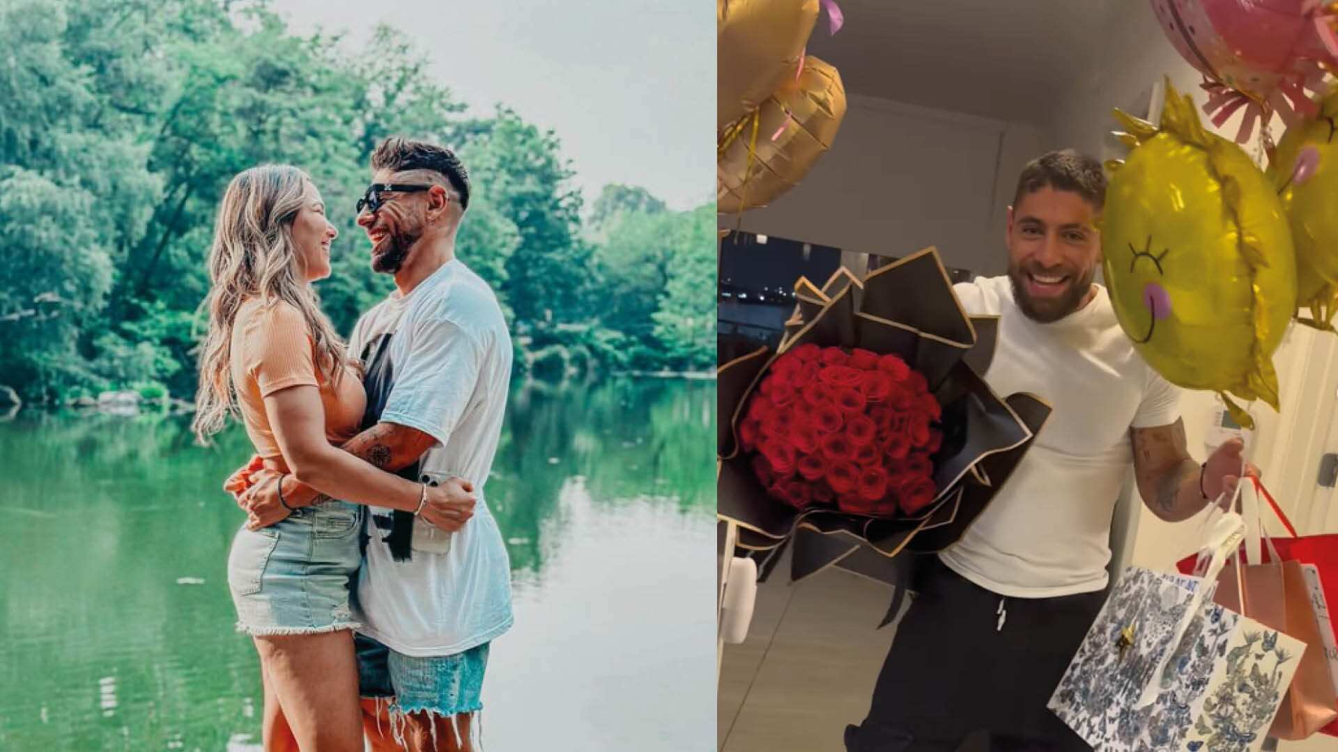 Los múltiples regalos y mensajes de Beta Mejía a Alejandra Jaramillo por su cumpleaños