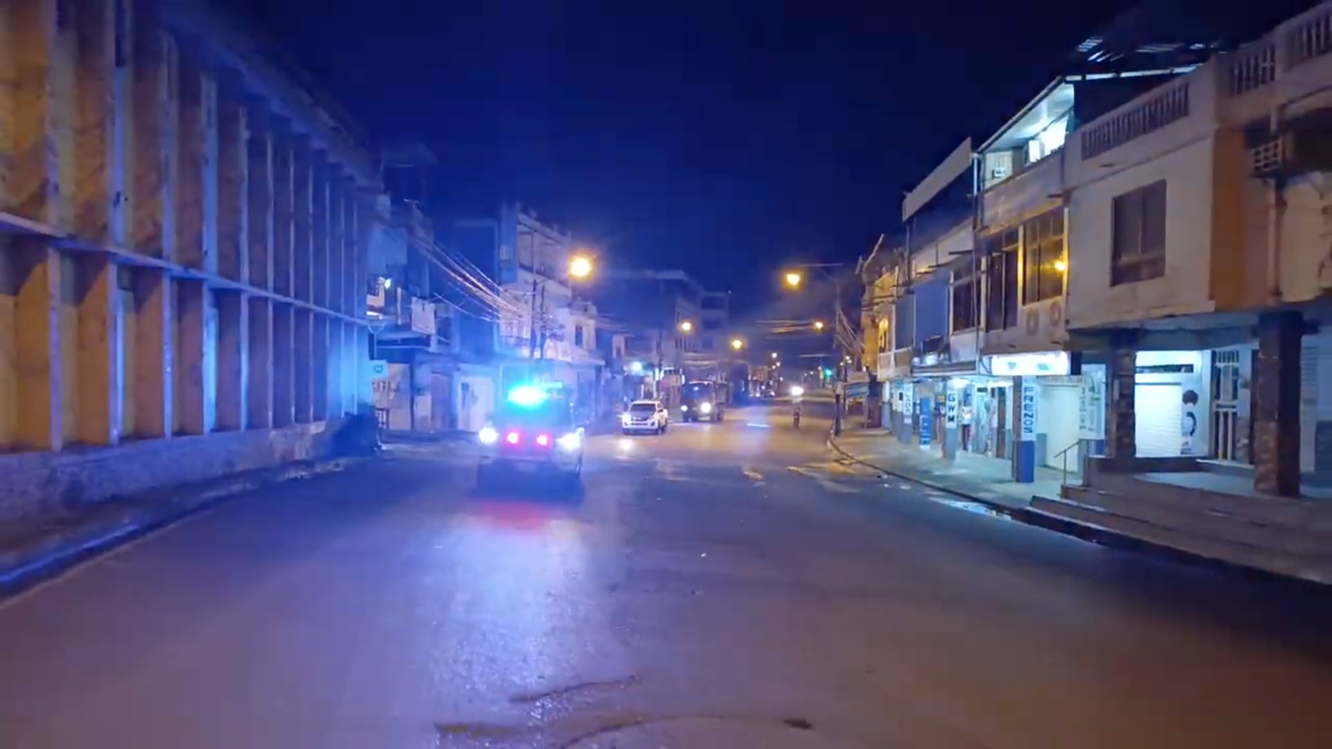 Toque de queda en Milagro