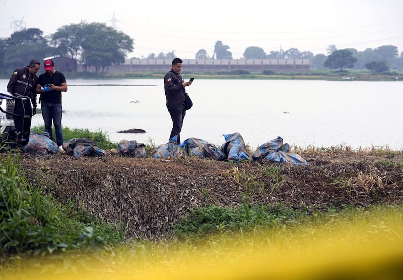 Cuerpos encontrados en Babahoyo