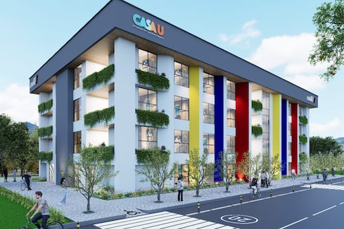 Así será la nueva residencia universitaria que planean construir en Balzay, Cuenca