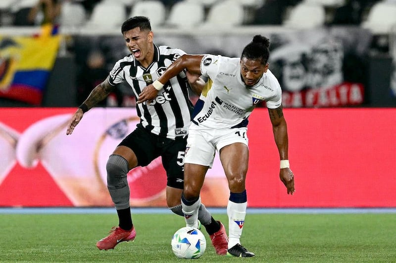 LDU vs Botafogo partido de ida Copa Libertadores