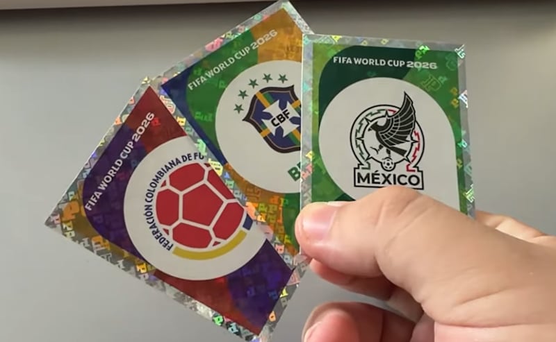 Cromos del álbum del mundial