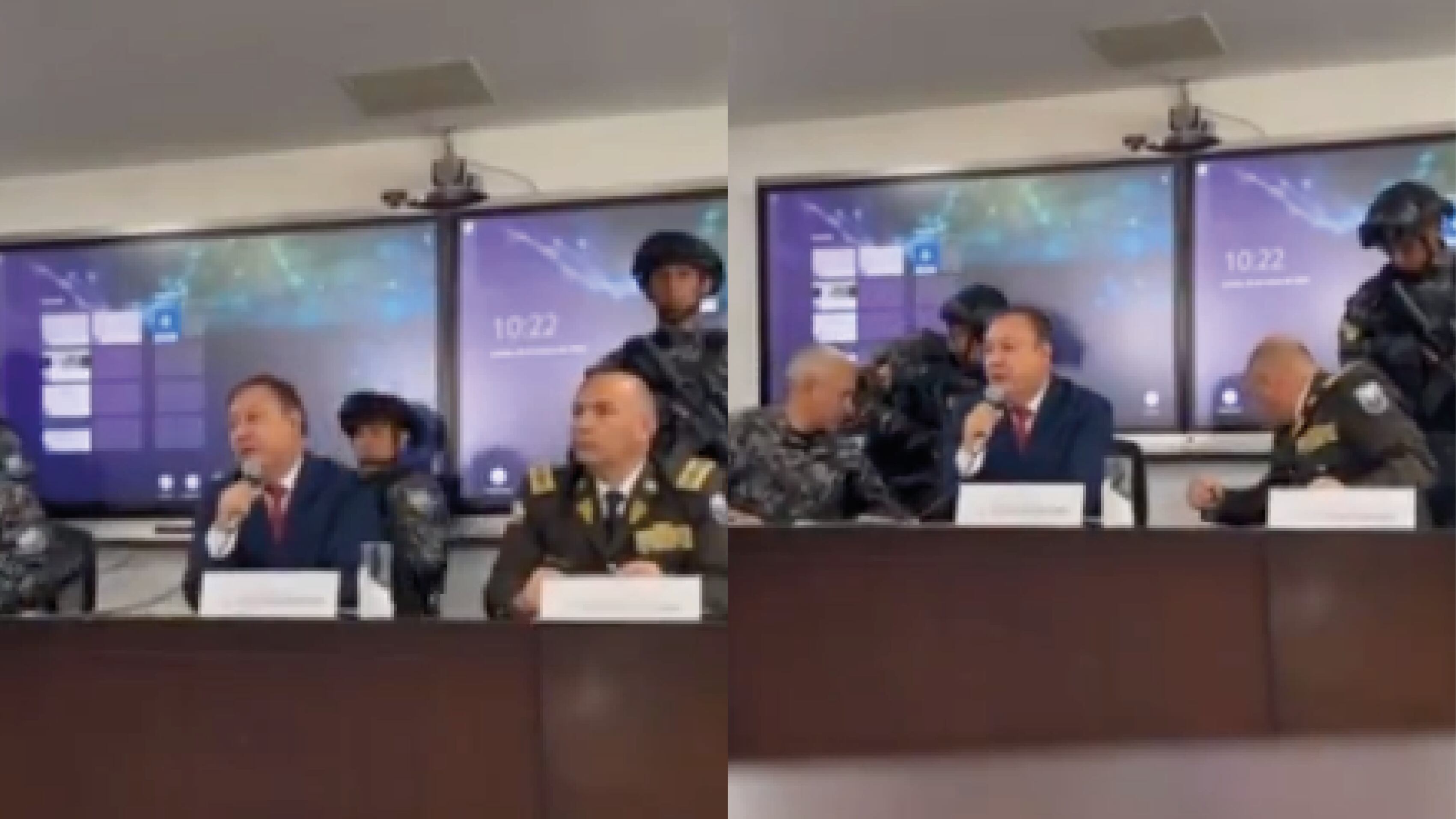 Ministro del Interior Juan Zapata