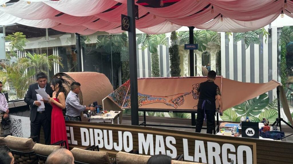 Récord Guinness por el Dibujo Más Largo de la Historia