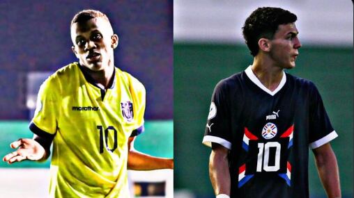 Justin Lerma con Ecuador U15