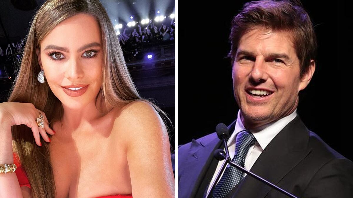 Sofía Vergara y Tom Cruise