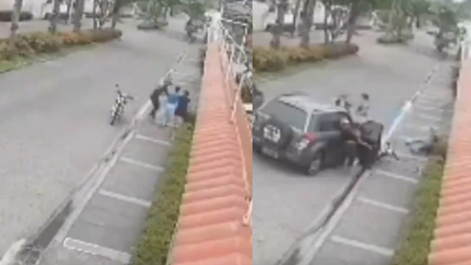 Conductor valiente impidió que roben a una madre y su hija que circulaban en barrio Centenario de Guayaquil