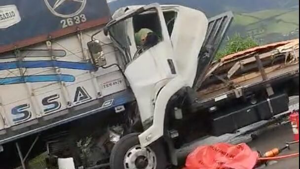 Una persona fallecida deja fatal accidente en Tambillo