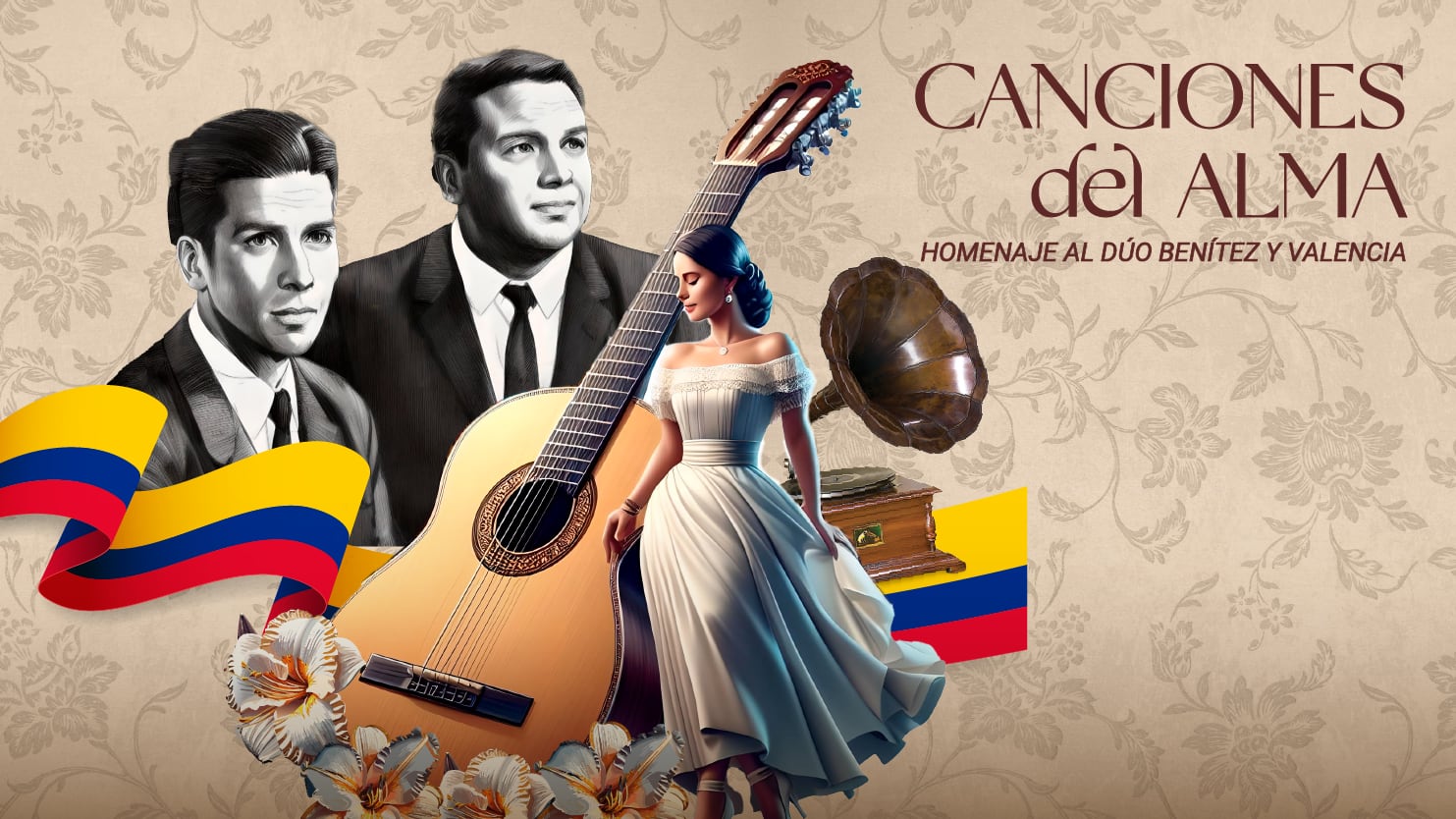 La Casa de la Música presenta Canciones del Alma, homenaje al Dúo Benitez y Valencia