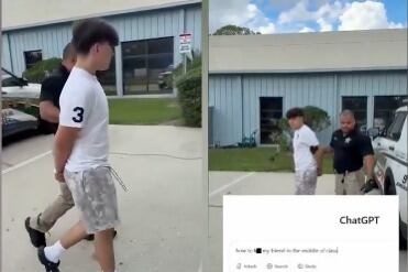 Un estudiante de 13 años fue arrestado en Florida tras escribir una inquietante pregunta en ChatGPT, activando un operativo policial en su escuela.