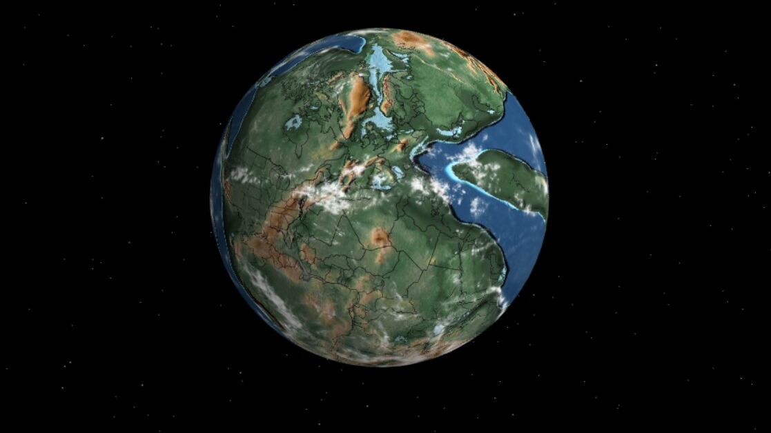 Imagen de la Tierra en Ancient Earth.