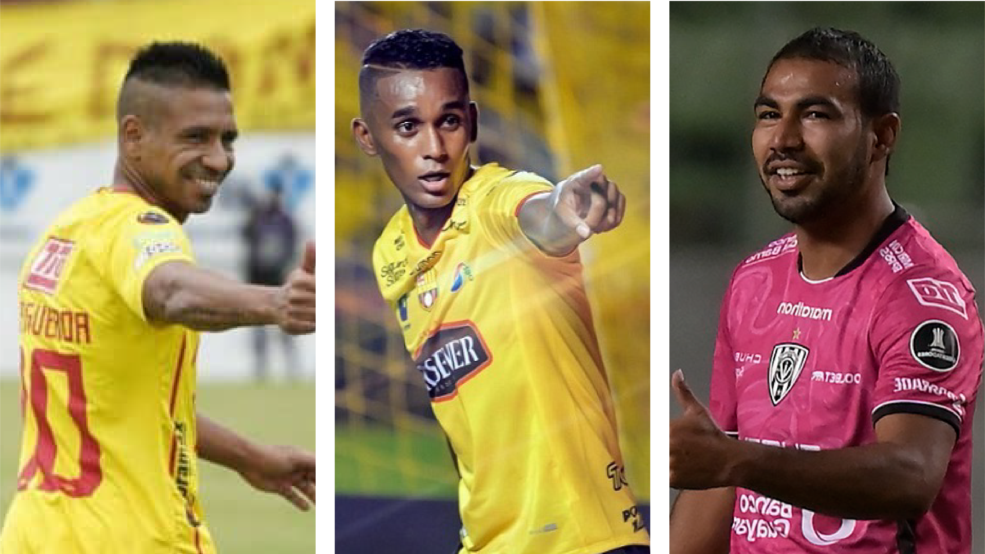 Aucas, Barcelona e Independiente
