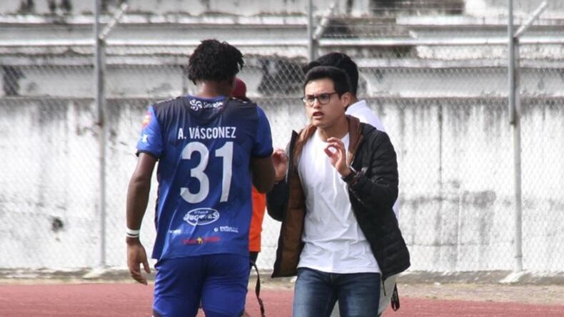 Joe Armas el estratega joven del Imbabura