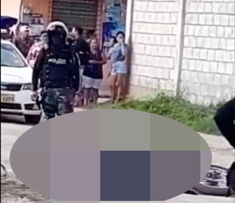 Delincuente abatido