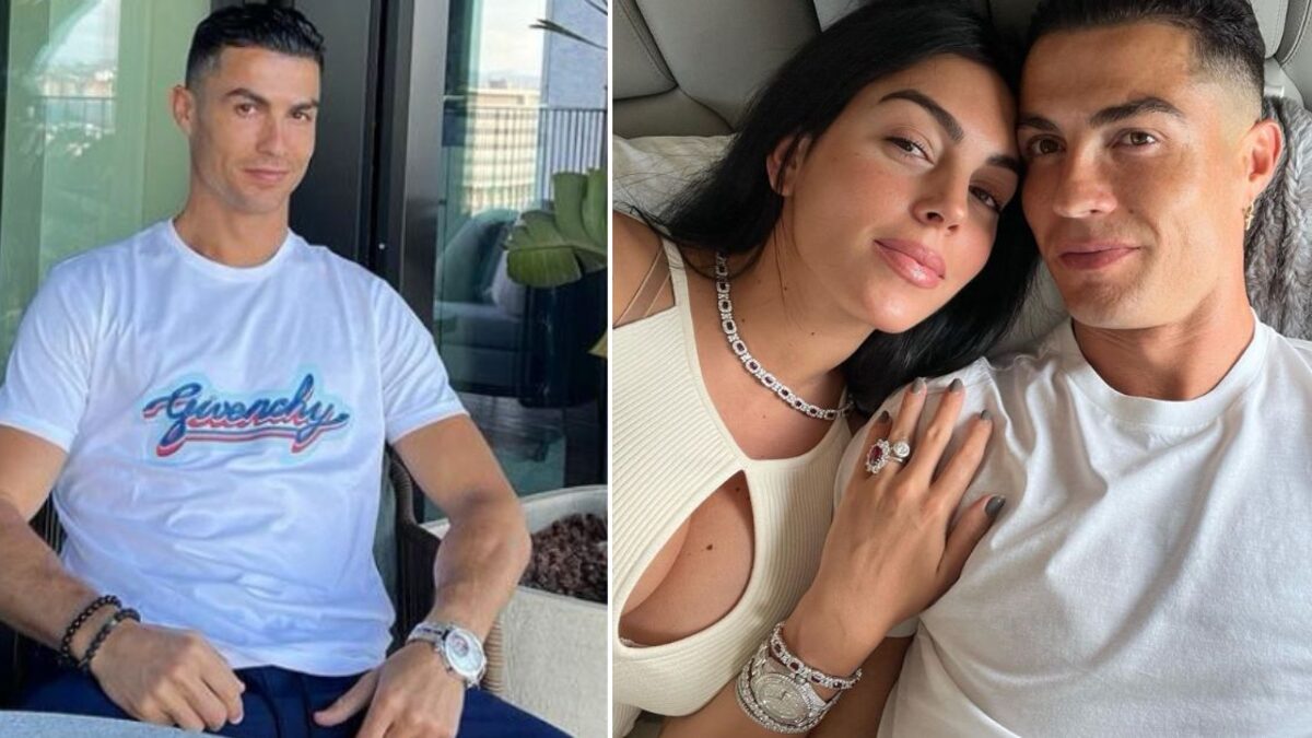 Con esta emotiva imagen, Cristiano Ronaldo zanjó los rumores de crisis con Georgina Rodríguez.