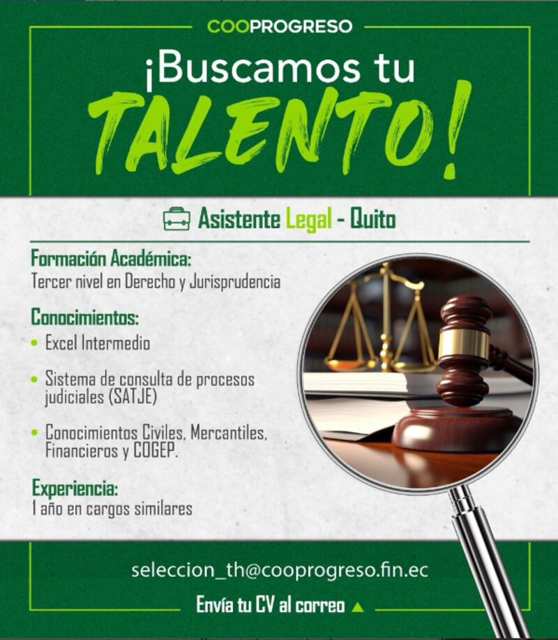 TRABAJO EN QUITO