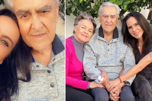 Kate del Castillo y la tierna relación con su padre: no importa su edad, siempre será ‘la consentida’