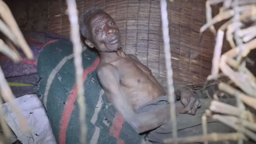 Callixte Nzamwita, un ciudadano de 72 años