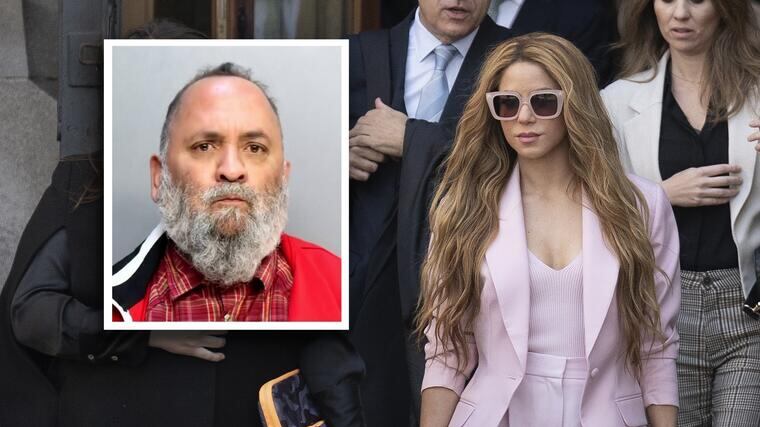 Acosador de Shakira es arrestado