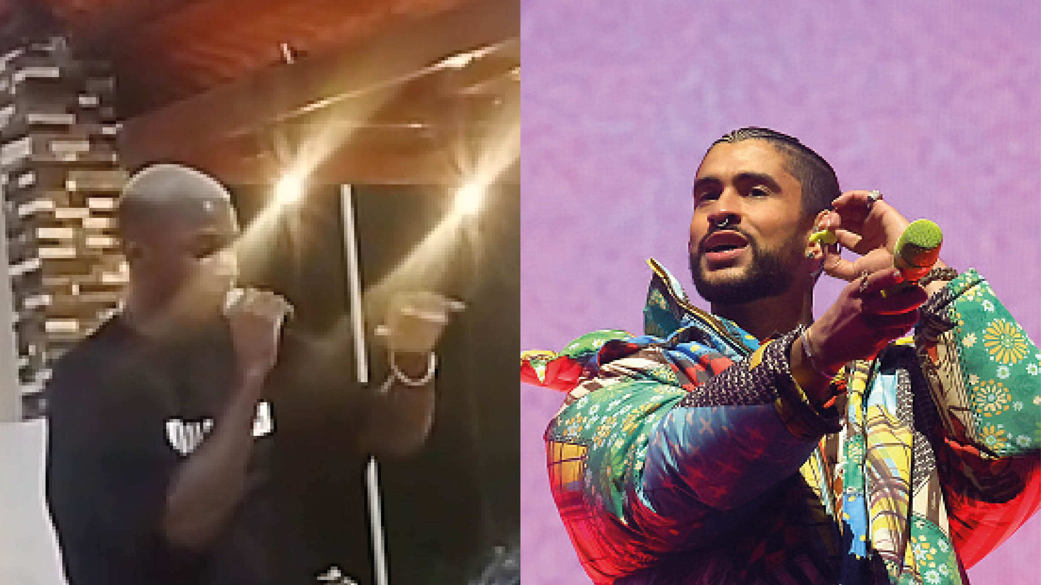 Moisés Caicedo cantó tema de Bad Bunny