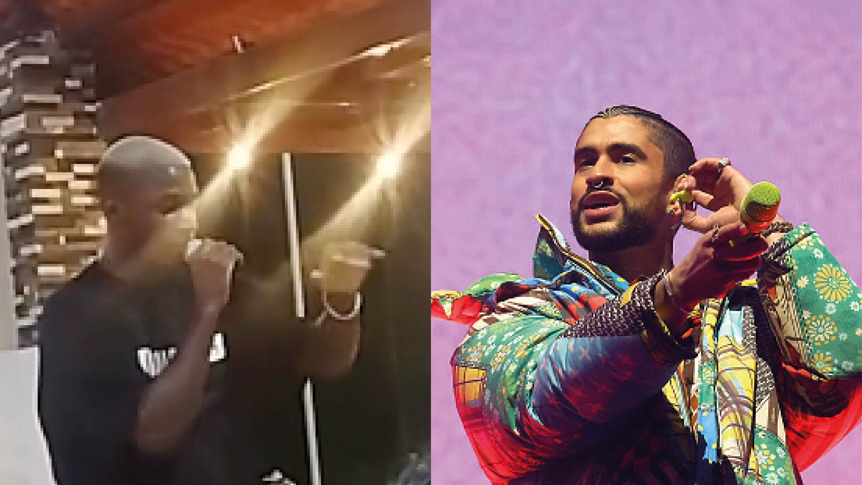 Moisés Caicedo cantó tema de Bad Bunny