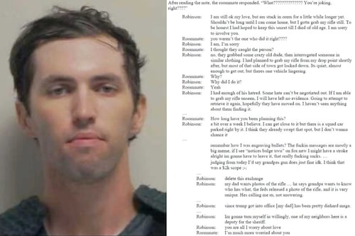 “Si logro tomar mi rifle, no dejaré pruebas”: así planificó Tyler Robinson el ataque a Charlie Kirk