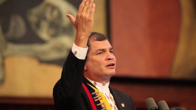 Presidente de Ecuador, Rafael Correa/ANDES
