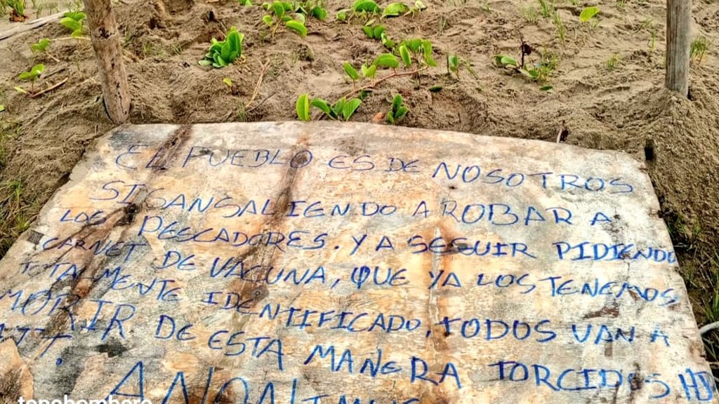 Identifican a los cinco hombres decapitados en Puerto López