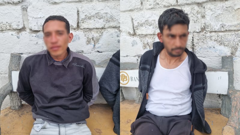 Frustran asalto de sacapintas a una mujer que salía de un banco en el sur de Quito