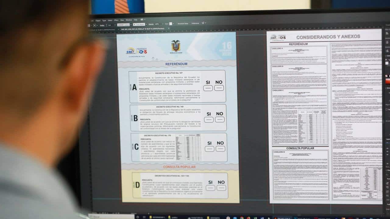 CNE aclara que papeletas marcadas difundidas en redes no son oficiales