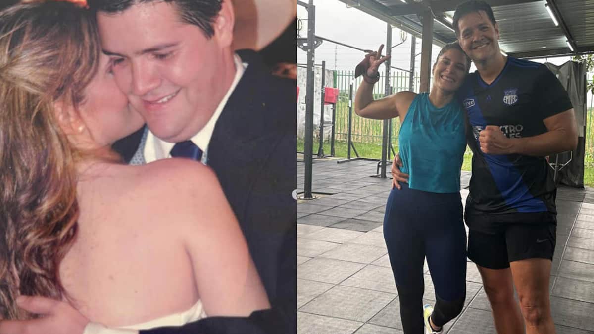 Carlos Luis Andrade y Gaby Díaz