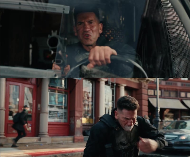 Punisher en Spiderman 4.