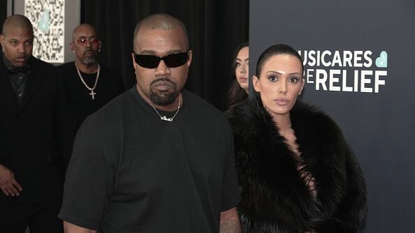 Kanye West y Bianca Censori.
