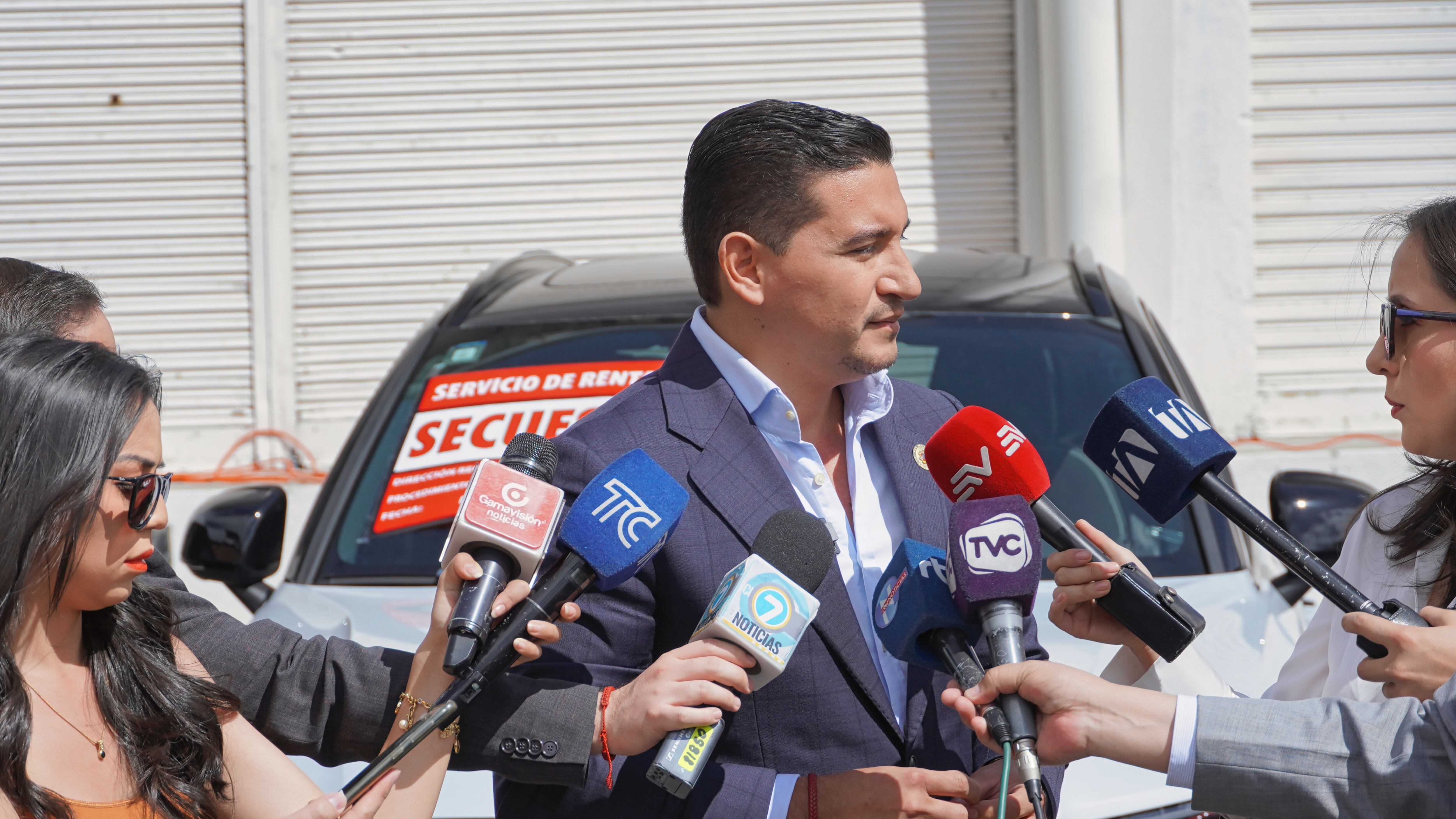 Director general del SRI, Damián Larco