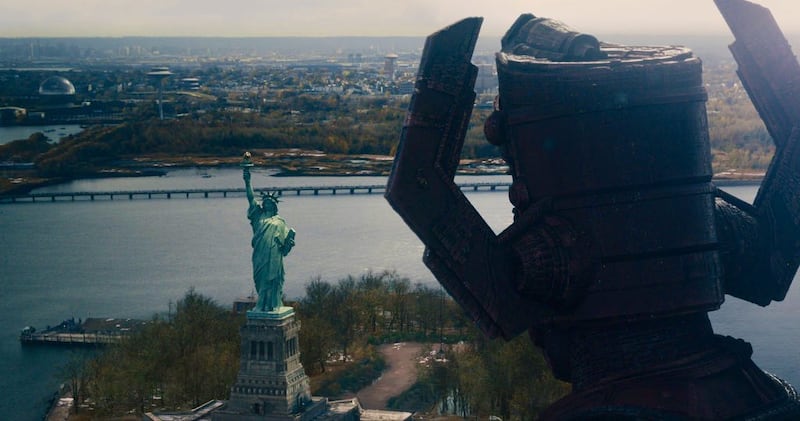 Galactus en Los 4 Fantásticos.