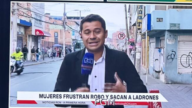 Robaron a periodista de RCN