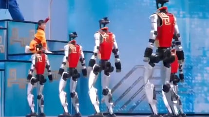 humanoides chinos de la Gala del Año Nuevo Lunar 2026