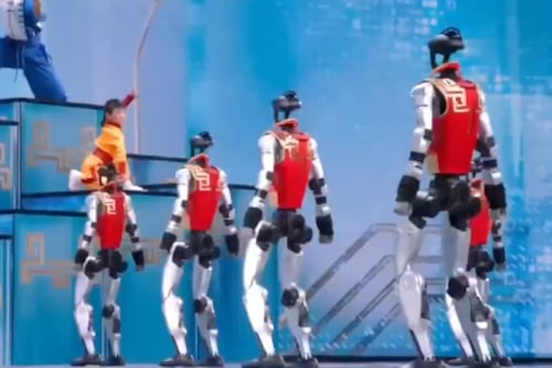 Gala del Año Nuevo Lunar: los humanoides chinos que dejaron boquiabiertos a todos