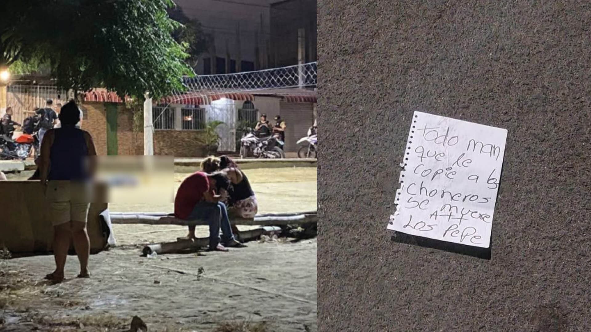 Los Pepes aparecieron en Manta