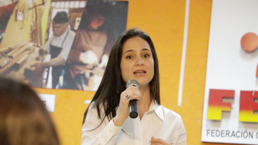 Andrea Hidalgo, candidata a la Prefectura de Pichincha