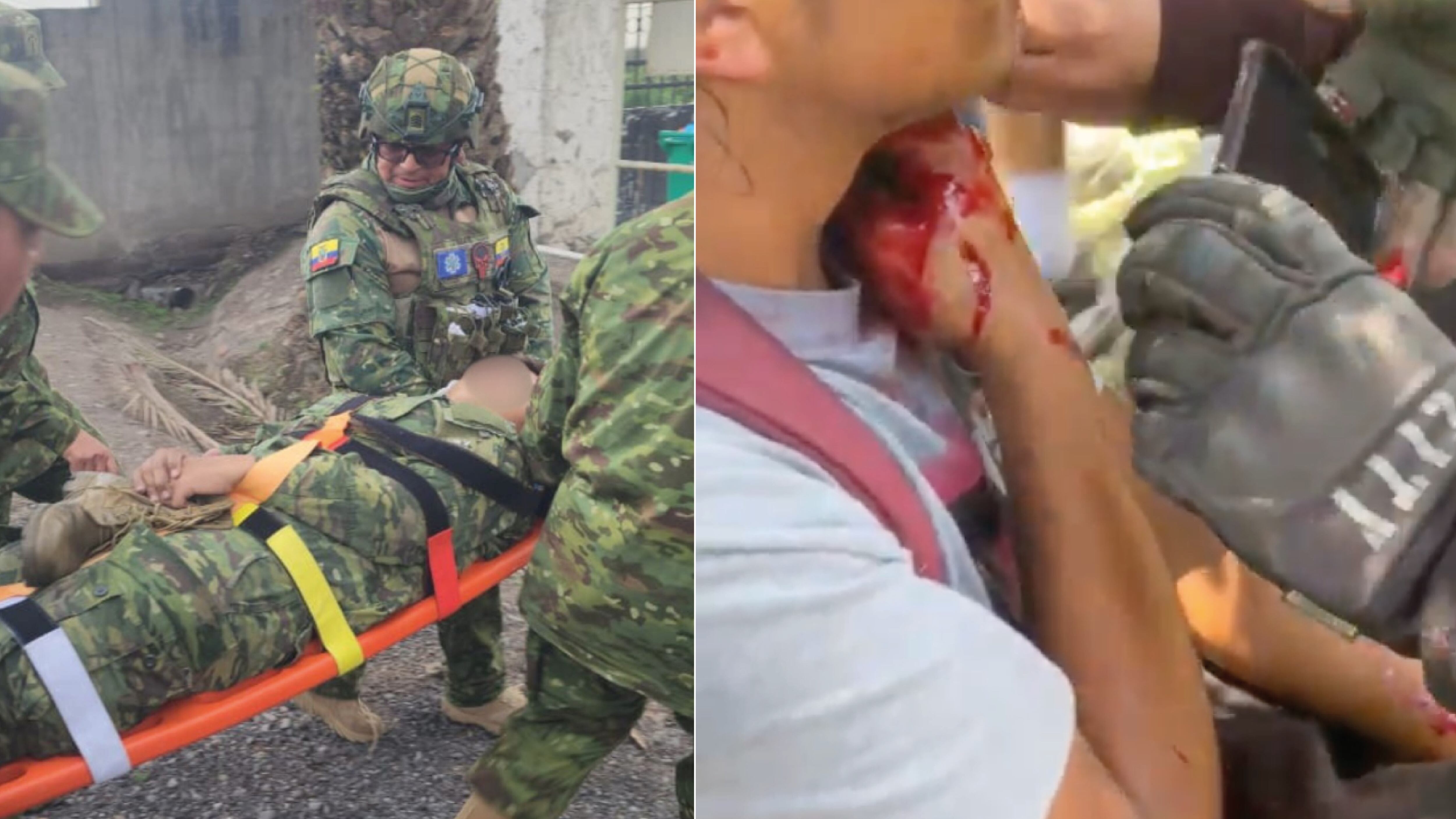 Heridos entre manifestantes y fuerzas del orden