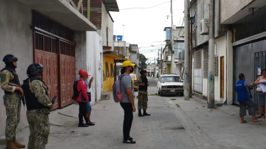 Los censistas continúan con la tarea de visita a viviendas planificadas en la cobertura.
