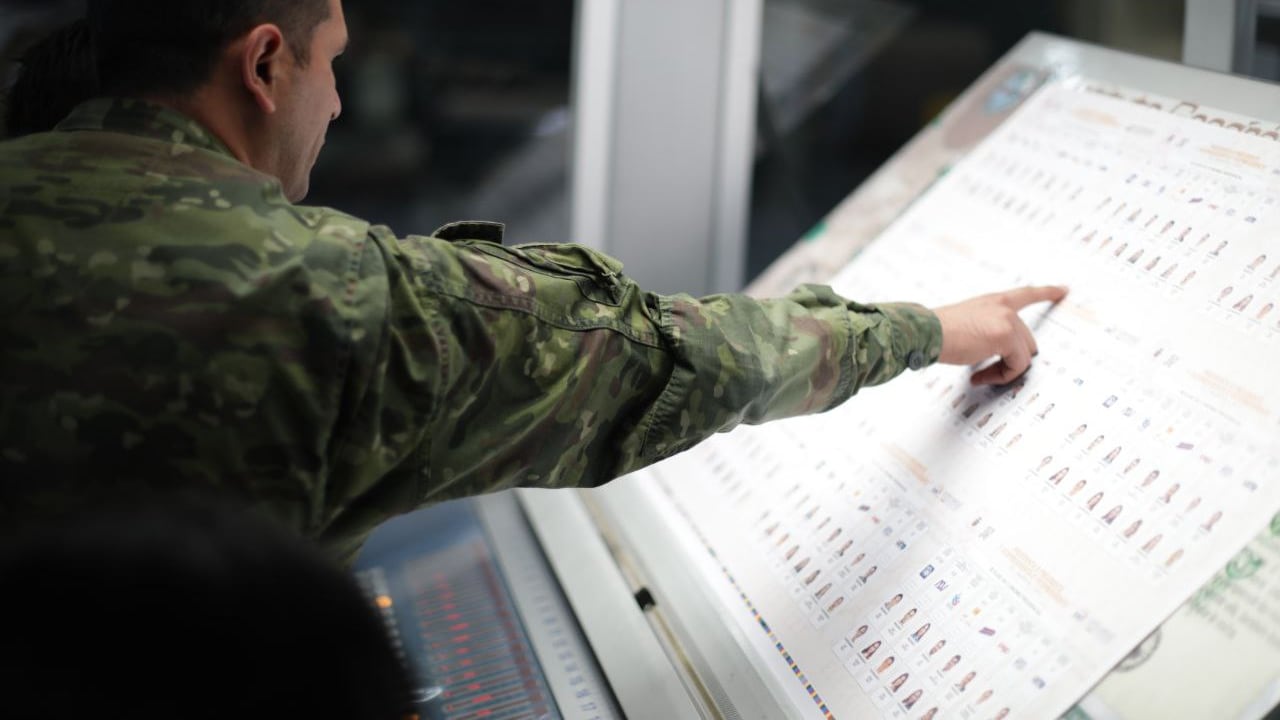 Elecciones Ecuador 2023-papeletas electorales