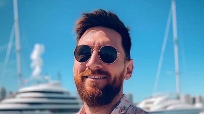 Lionel Messi según la inteligencia artificial