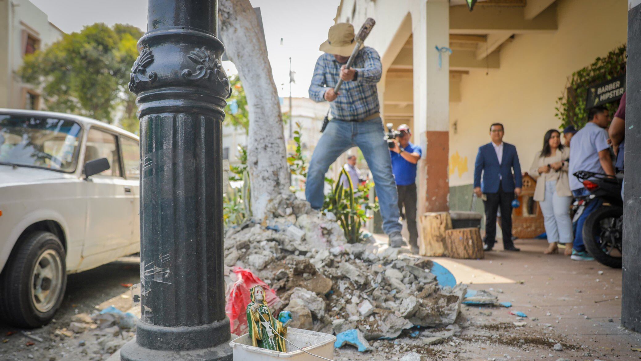 Altar de la Santa Muerte en Guayaquil