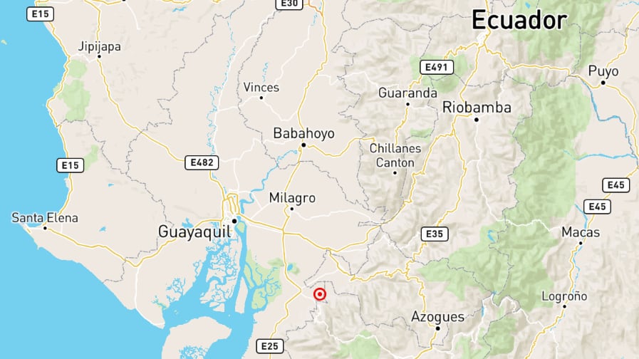 Sismo en Cañar