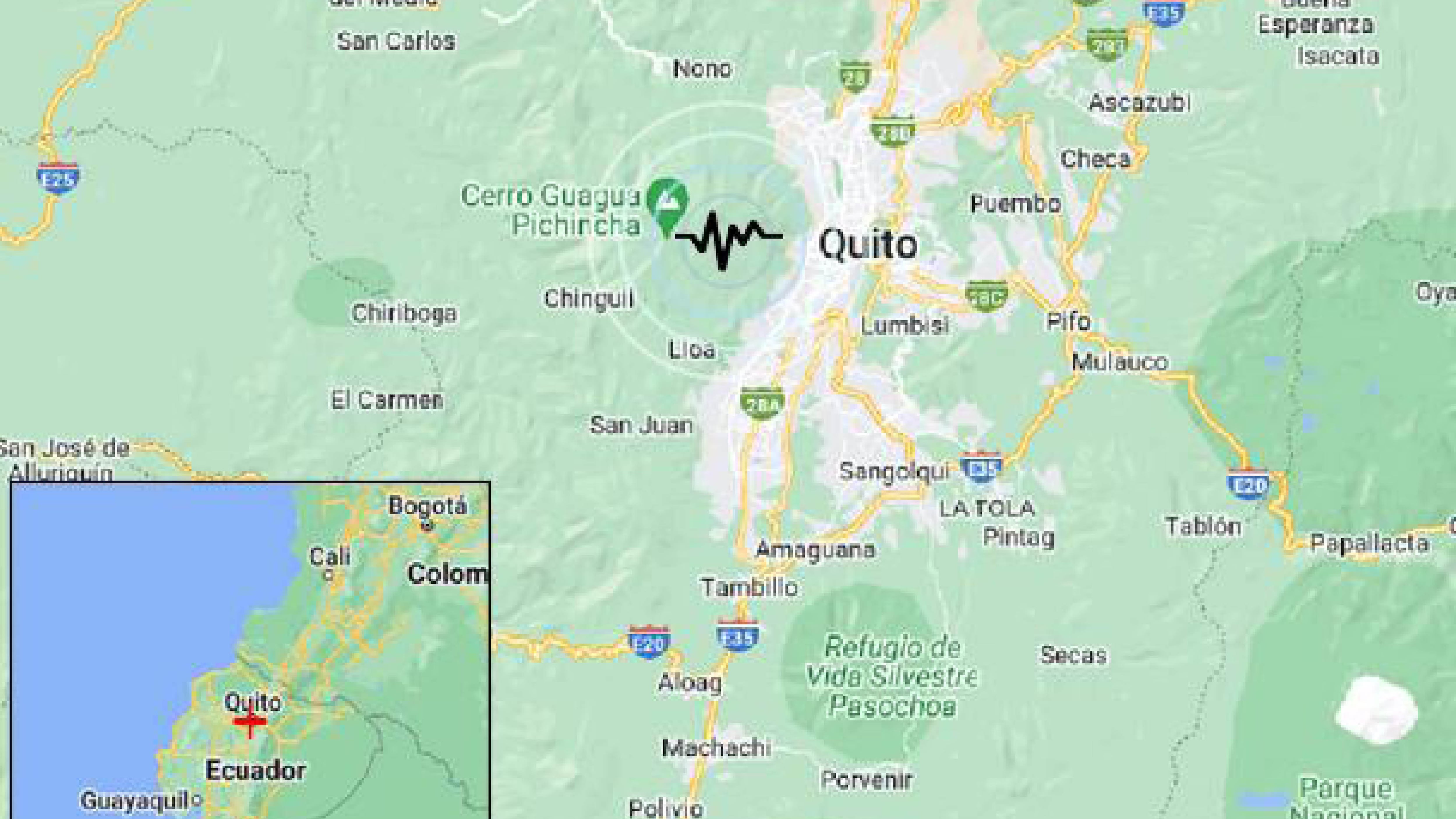 Sismo en Quito