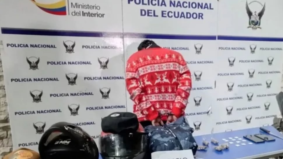 Habrían asaltado a un menor en Yaruquí; tras ser detenidos en Tumbaco les encontraron droga